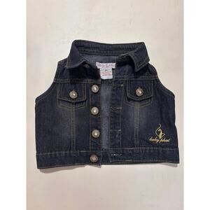 Vintage 2T Baby Phat denim vest